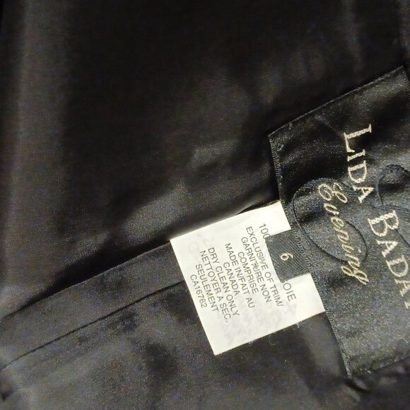 Lida Baday 100% silk pants. Vintage. Sz 6. - Picture 5 of 5